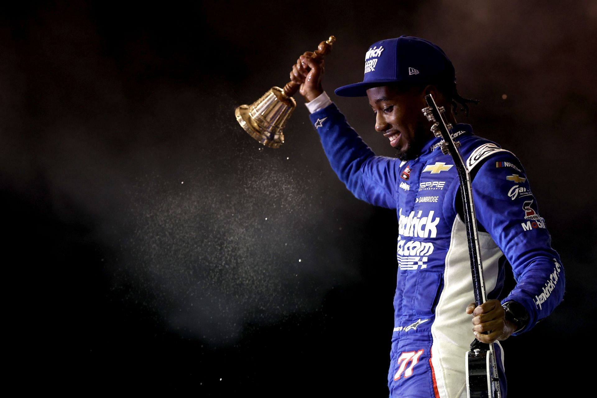 Rajah Caruth at Nashville Superspeedway. Source: Getty